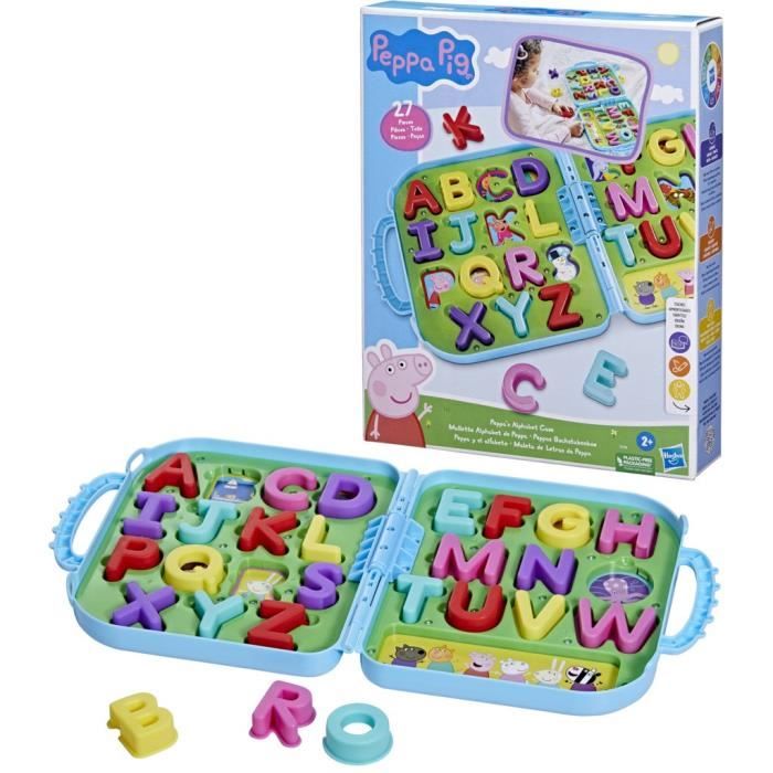 Peppa Pig Peppa Alphabet Case, giocattolo ABC per bambini in età prescolare, dai 3 anni in su - Disponibile in 3-4 giorni lavorativi