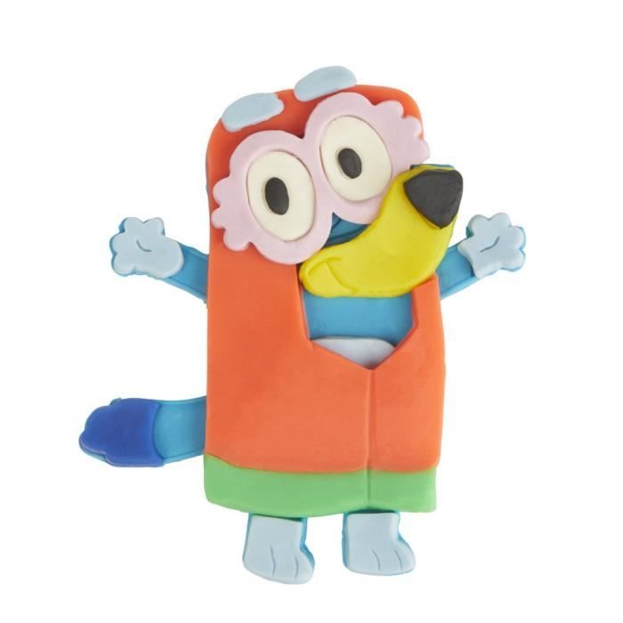 Play-Doh Bluey Coffet si maschera con 11 barattoli di pasta modellante - Disponibile in 3-4 giorni lavorativi