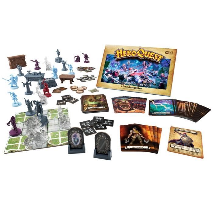 HeroQuest, pacchetto missioni Terror Moon, sistema di gioco HeroQuest richiesto, giochi di ruolo da 2 a 5 giocatori, dai 14 anni - Disponibile in 3-4 giorni lavorativi