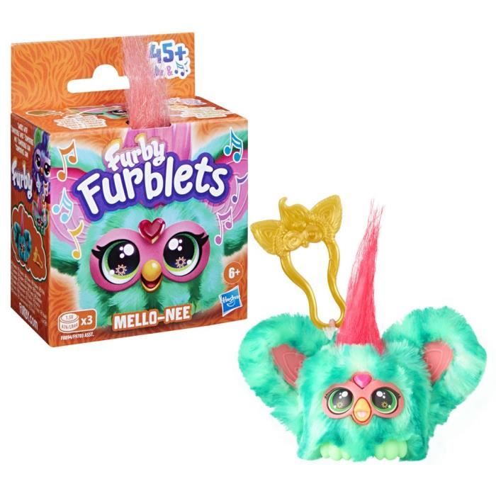 Furby Furblets Mello-Nee, mini peluche elettronico per ragazze e ragazzi, oltre 45 suoni, dai 6 anni in su, Hasbro - Disponibile in 3-4 giorni lavorativi