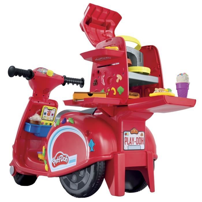 Play-Doh My Pizza Scooter, giocattoli di pasta modellabile fai-da-te per bambini - Disponibile in 3-4 giorni lavorativi