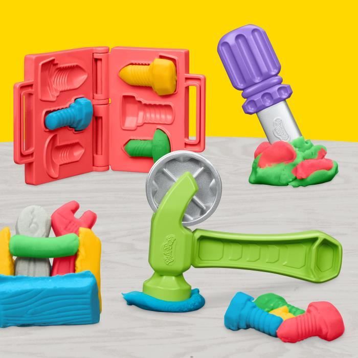 Play-Doh, il mio piccolo cofanetto tuttofare con pasta da modellare - Disponibile in 3-4 giorni lavorativi