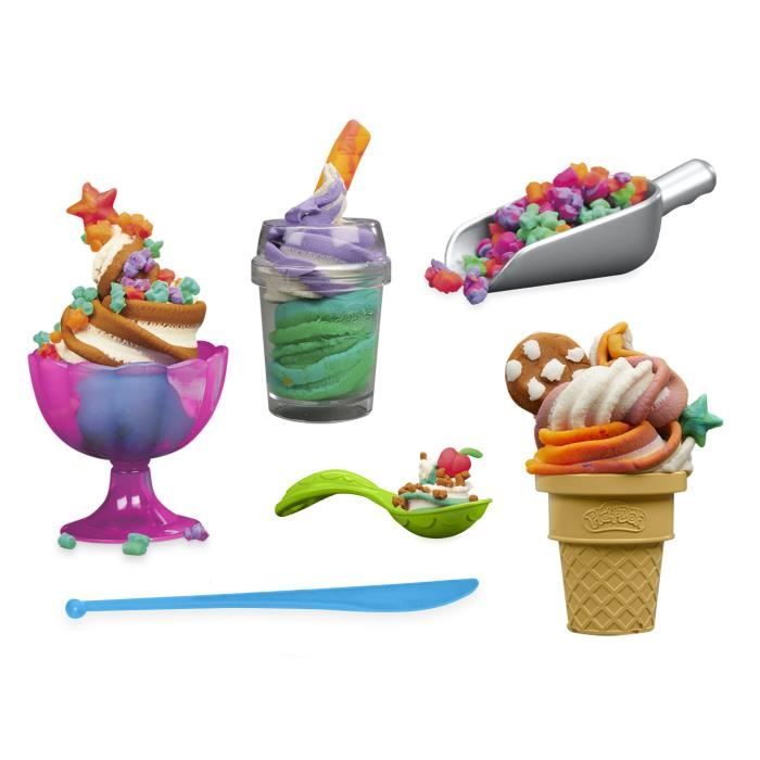 Set gelato Play-Doh My Rainbow con pasta da modellare - Disponibile in 3-4 giorni lavorativi