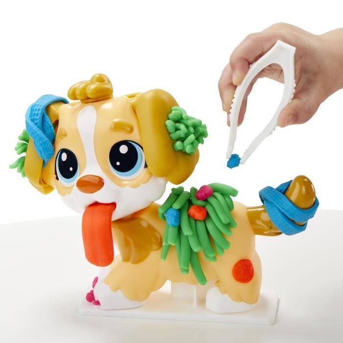 PLAY-DOH - Box - Lo studio veterinario con cane, valigetta, 10 attrezzi e 5 colori - Disponibile in 3-4 giorni lavorativi