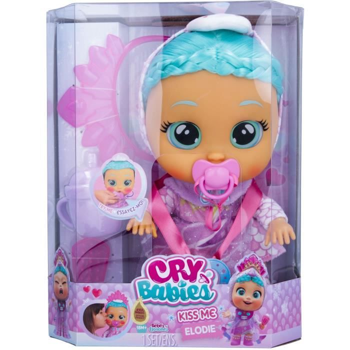 Cry Babies Bri Toys - Kiss Me Elodie - Disponibile in 3-4 giorni lavorativi