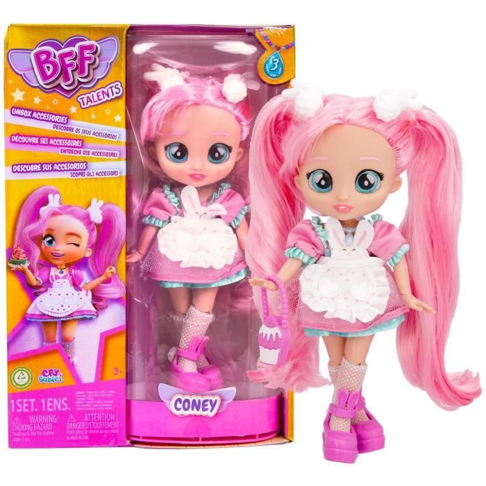 Bambola Cry Babies BFF Serie 3 - Coney - Disponibile in 3-4 giorni lavorativi