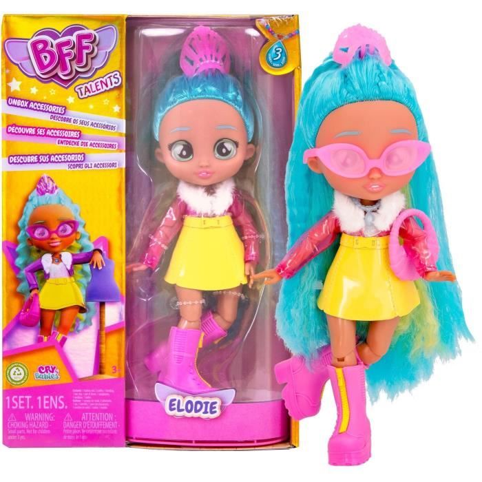 Bambola Cry Babies BFF Serie 3 - Elodie - Disponibile in 3-4 giorni lavorativi