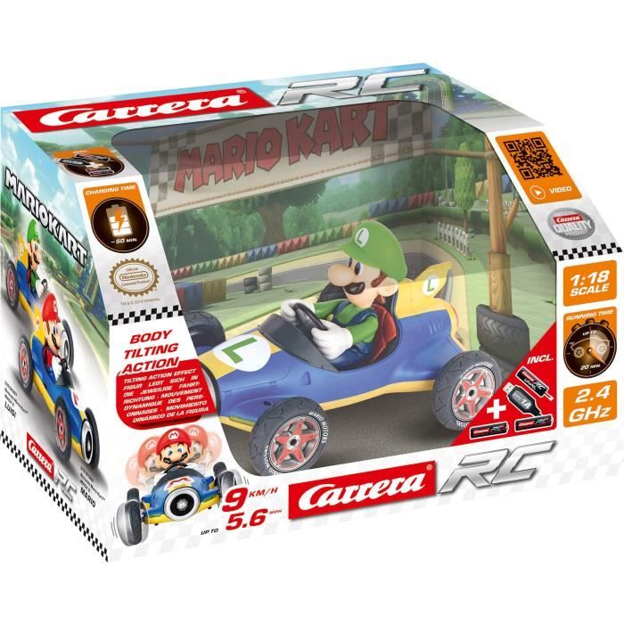 CARRERA - Mario Kart (TM) Mach 8 Luigi Telecomando Auto - Disponibile in 3-4 giorni lavorativi