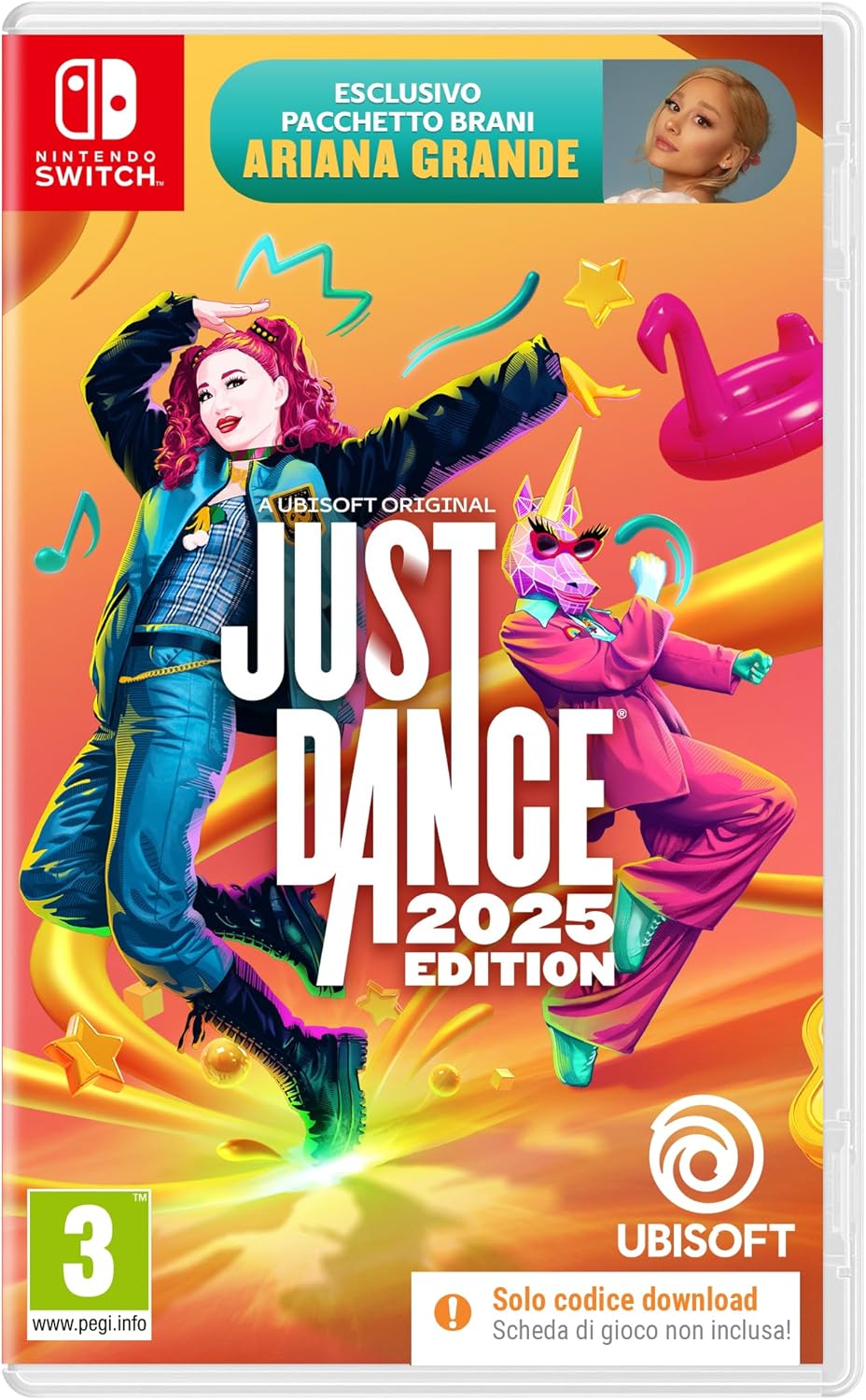 Switch Just Dance 2025 - Codice download - Disponibilità immediata Ubisoft