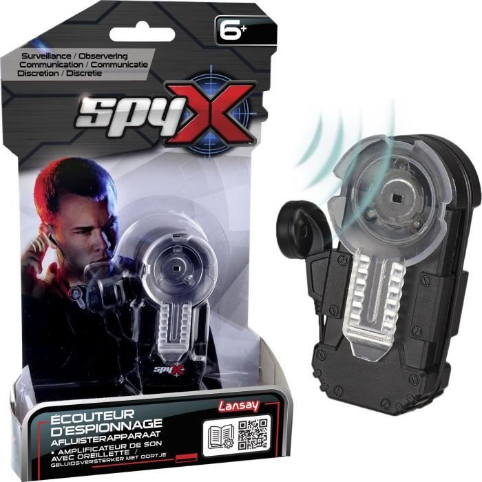 Spy X - Aurnoschi di spionaggio - Accessori per giocattoli e spia - Panoply spia per bambini - 6 anni - Lansay - Disponibile in 3-4 giorni lavorativi