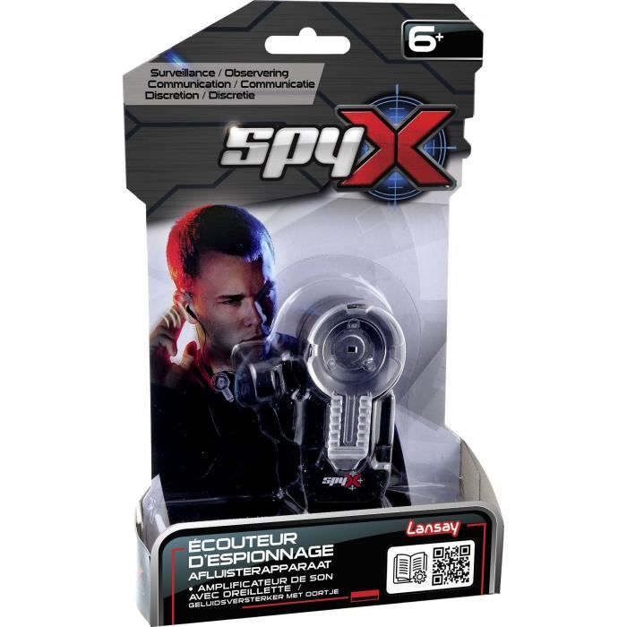 Spy X - Aurnoschi di spionaggio - Accessori per giocattoli e spia - Panoply spia per bambini - 6 anni - Lansay - Disponibile in 3-4 giorni lavorativi