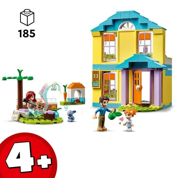 LEGO Friends 41724 La Maison de Paisley, giocattolo per bambini di 4 anni, con accessori e mini-poupées - Disponibile in 3-4 giorni lavorativi