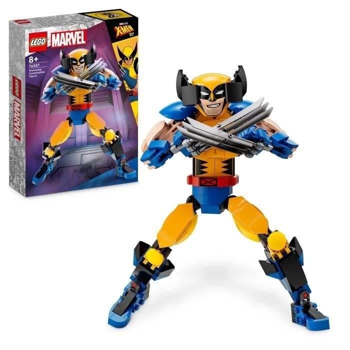 Lego Marvel 76257 Figurina Wolverine con artigli, giocattolo di costruzione X-Men - Disponibile in 3-4 giorni lavorativi