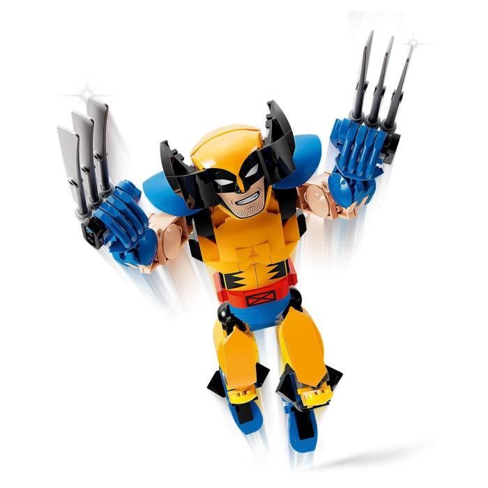 Lego Marvel 76257 Figurina Wolverine con artigli, giocattolo di costruzione X-Men - Disponibile in 3-4 giorni lavorativi