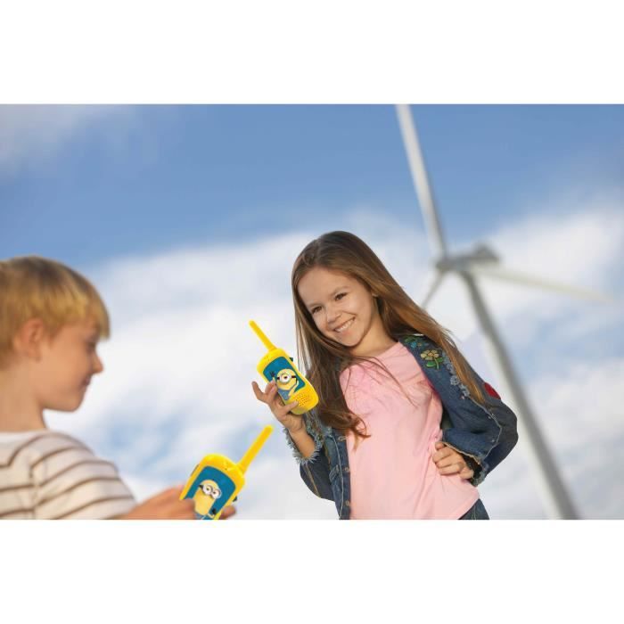 Kit dell'avventuriero con Walkie-Talkie portata 120m The Minions - Disponibile in 3-4 giorni lavorativi