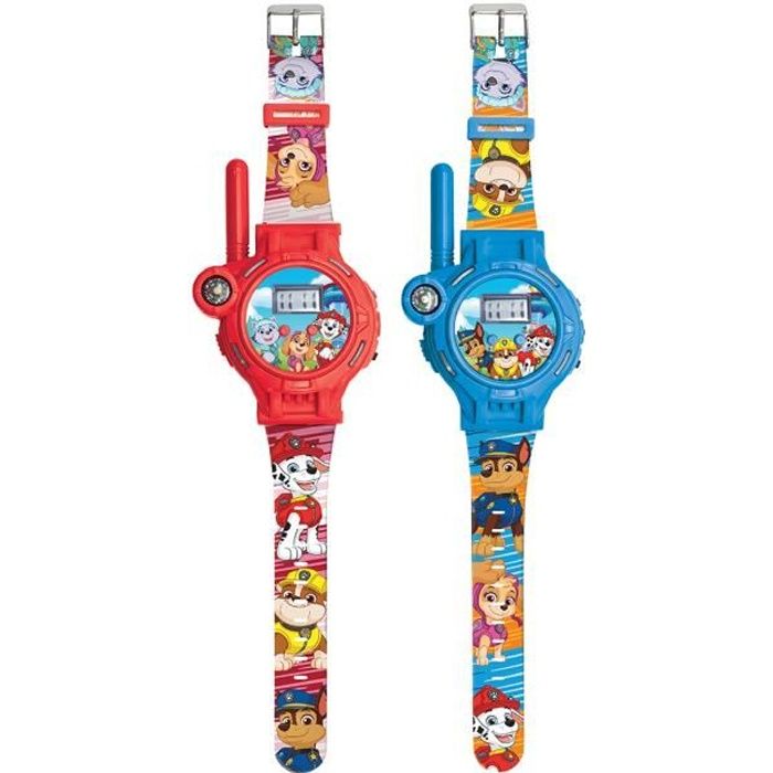 Orologio digitale Paw Patrol con funzione walkie-talkie, portata fino a 200 m - Disponibile in 3-4 giorni lavorativi