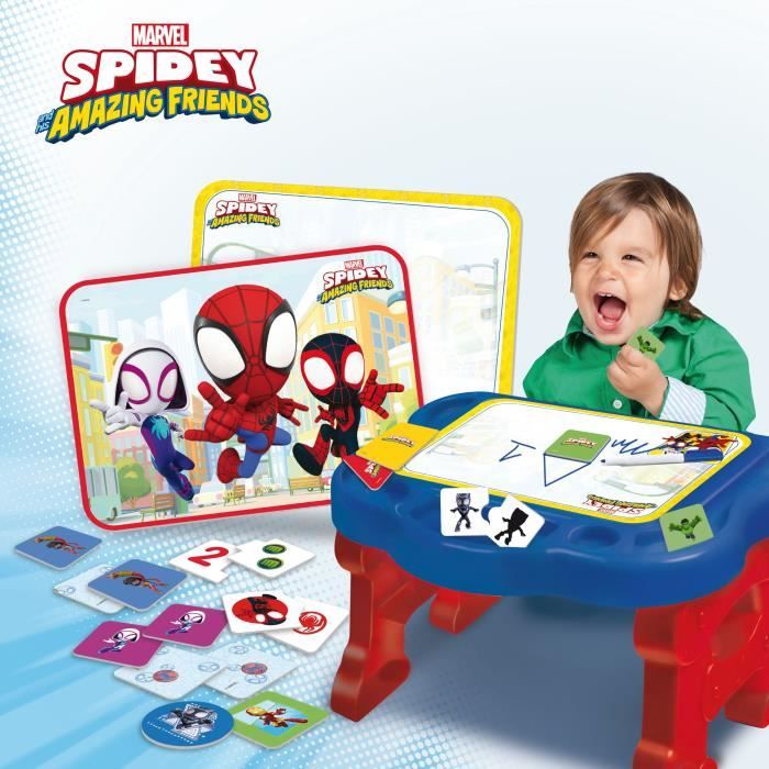 Banco attività con 10 giochi - Spidey Super desk - Giochi Edu - LISCIANI - Disponibile in 3-4 giorni lavorativi