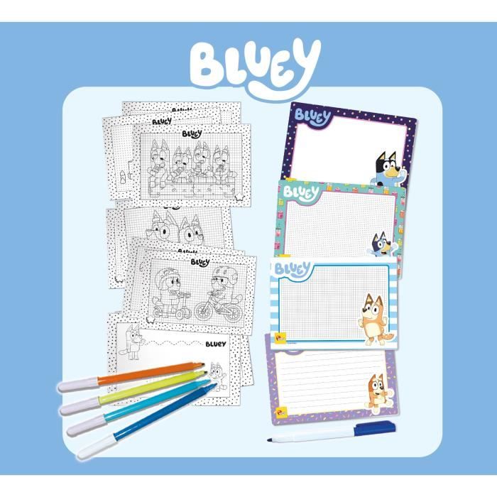 Scuola di disegno - Scuola di disegno Bluey - per imparare a disegnare - LISCIANI - Disponibile in 3-4 giorni lavorativi