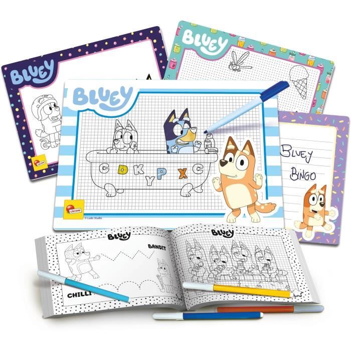 Scuola di disegno - Scuola di disegno Bluey - per imparare a disegnare - LISCIANI - Disponibile in 3-4 giorni lavorativi