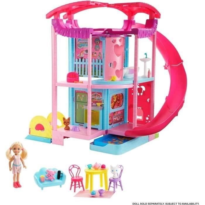 MATTEL Al passo con Chelsea e i suoi Barbie Pets, 50 cm - Disponibile in 3-4 giorni lavorativi