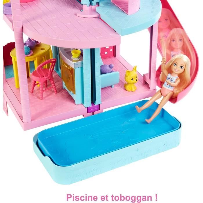 MATTEL Al passo con Chelsea e i suoi Barbie Pets, 50 cm - Disponibile in 3-4 giorni lavorativi