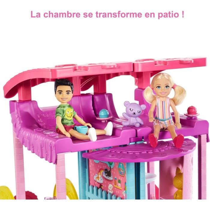 MATTEL Al passo con Chelsea e i suoi Barbie Pets, 50 cm - Disponibile in 3-4 giorni lavorativi