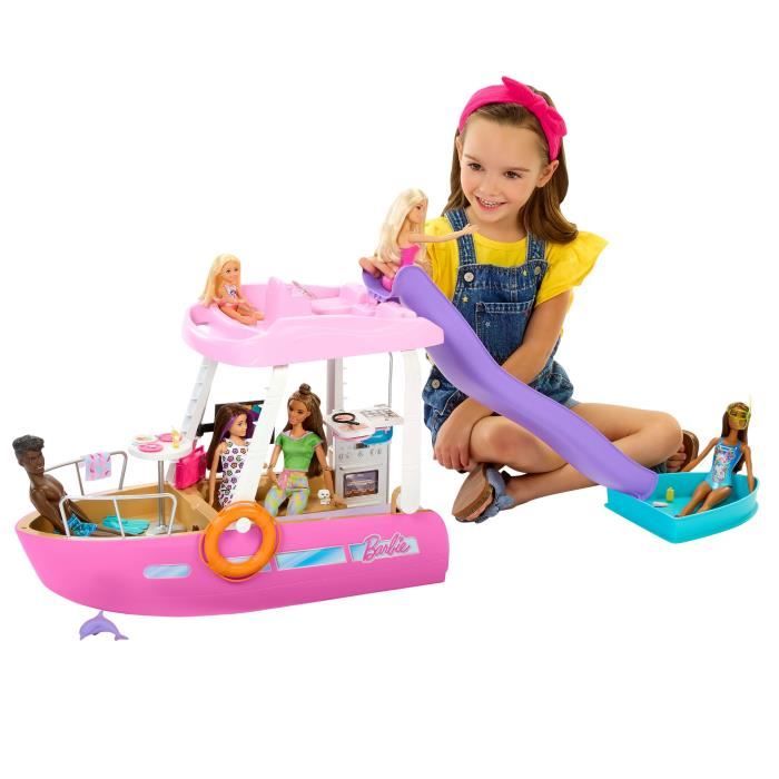 Barbie - Barbie's Reve Boat - Accessori delle bambole - 3 anni e + - Disponibile in 3-4 giorni lavorativi