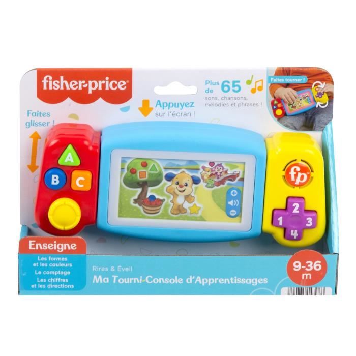 Fisherprice - Console di apprendimento Tourni - Minorismo di Awakening Età - 9 mesi e + - Disponibile in 3-4 giorni lavorativi