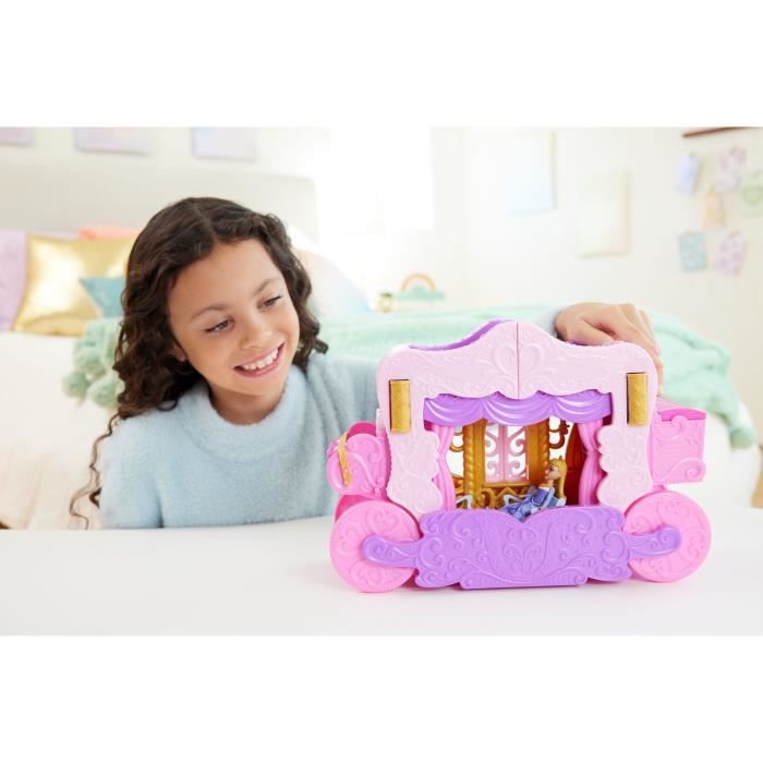 Disney Princesses-Caleche e Castle-Box con bambola Aurora HWX17 - Disponibile in 3-4 giorni lavorativi Disney Princess