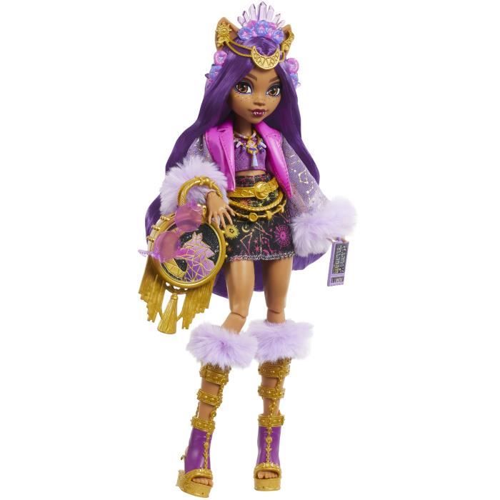 Bambola del lupo Monster High-Clawdeen con vestito Monster Fest HXH80 - Disponibile in 3-4 giorni lavorativi