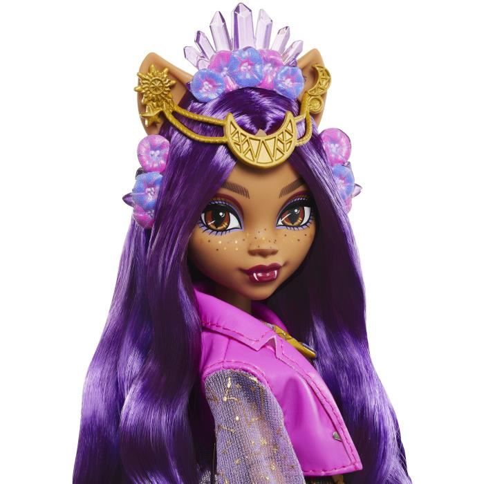 Bambola del lupo Monster High-Clawdeen con vestito Monster Fest HXH80 - Disponibile in 3-4 giorni lavorativi