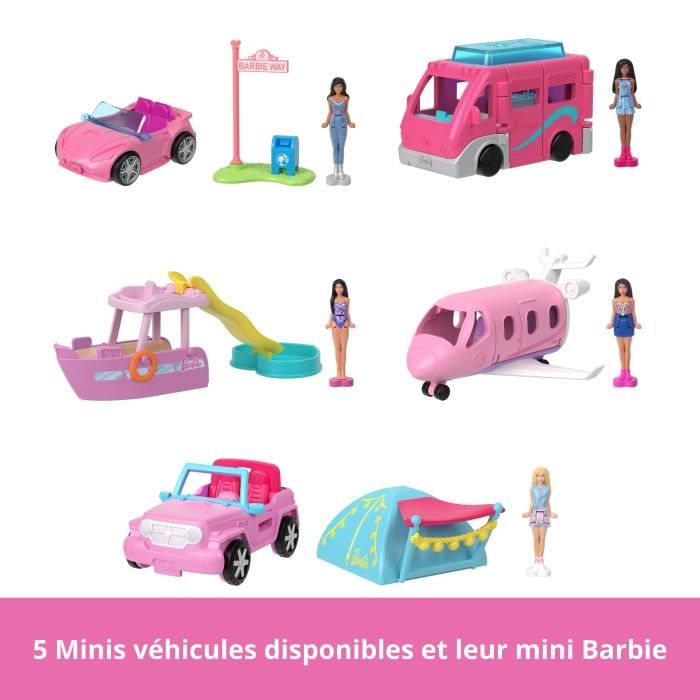 BARBIE Mini Barbieland, mini veicolo da sogno + una mini barbie - modello casuale - Disponibile in 3-4 giorni lavorativi