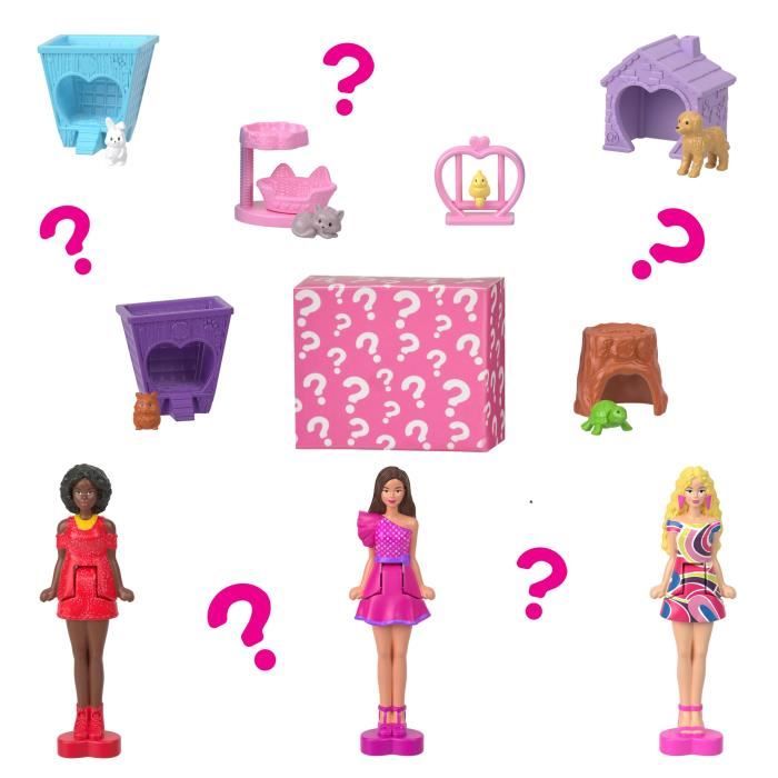 BARBIE Mini Mini casa delle bambole Barbieland - casa dei sogni con mini bambola a sorpresa - modello casuale - Disponibile in 3-4 giorni lavorativi Barbie