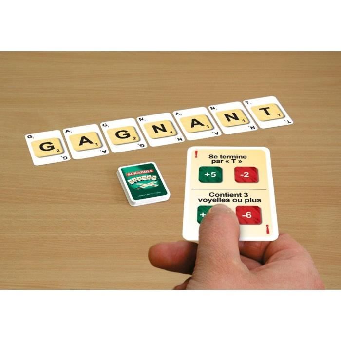 Carte Scrabble - 3 giochi in 1 - MEGABLEU - Disponibile in 3-4 giorni lavorativi