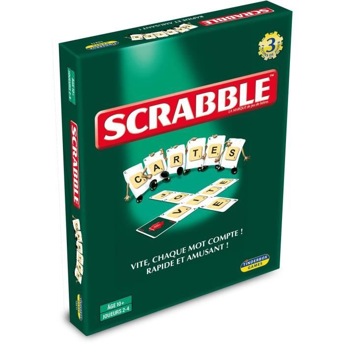 Carte Scrabble - 3 giochi in 1 - MEGABLEU - Disponibile in 3-4 giorni lavorativi