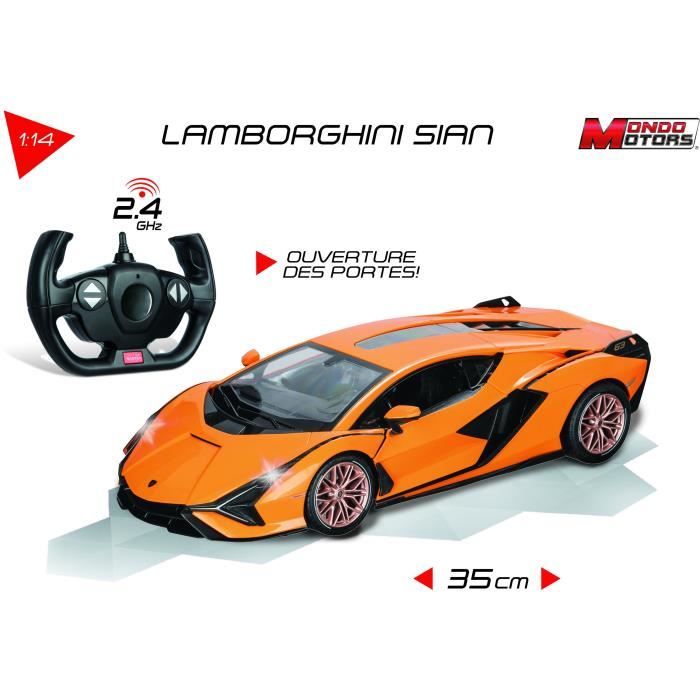 Veicolo radiocomandato - Mondo Motors - Effetti di luce - Lamborghini Sian - Auto - scala 1:14 - Disponibile in 3-4 giorni lavorativi