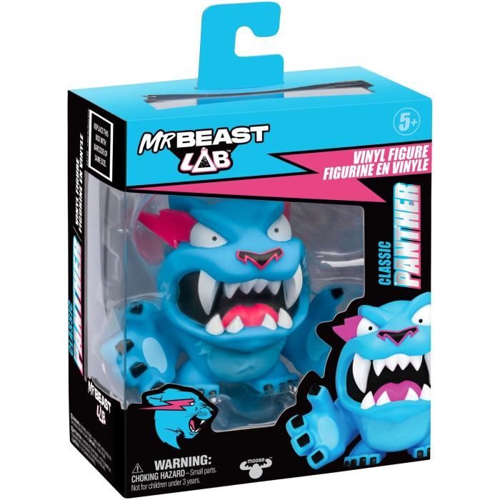 Figura in vinile - MOOSE TOYS - Classic Panther Mr. Beast Lab - 8,8 cm, Collezione - Disponibile in 3-4 giorni lavorativi