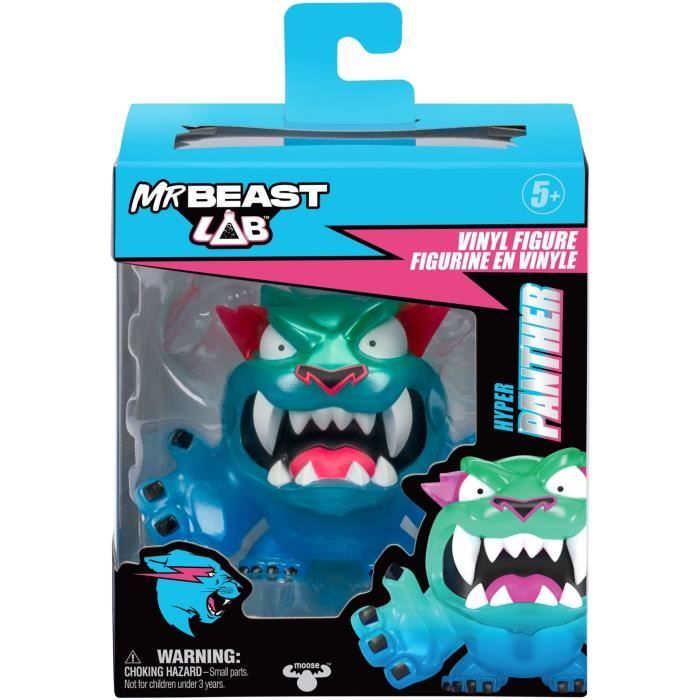 Figura in vinile - MOOSE TOYS - Panthere Camo Mr. Beast Lab - 8,8 cm, Collezione - Disponibile in 3-4 giorni lavorativi