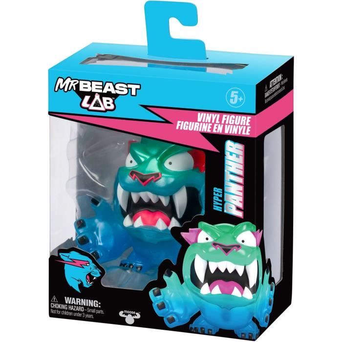 Figura in vinile - MOOSE TOYS - Panthere Camo Mr. Beast Lab - 8,8 cm, Collezione - Disponibile in 3-4 giorni lavorativi