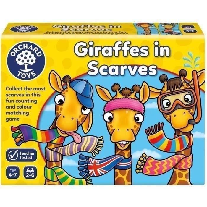 Le giraffe e le loro sciarpe colorate - FRUTTETO - Disponibile in 3-4 giorni lavorativi