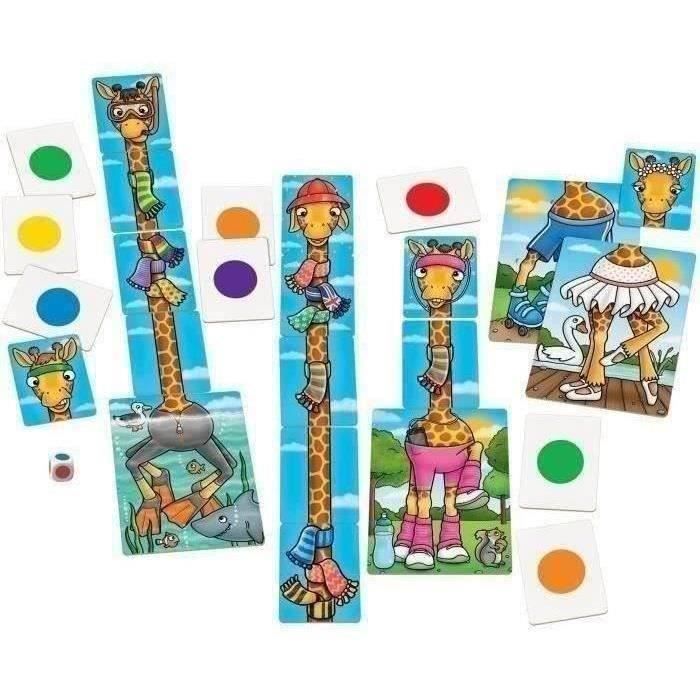 Le giraffe e le loro sciarpe colorate - FRUTTETO - Disponibile in 3-4 giorni lavorativi