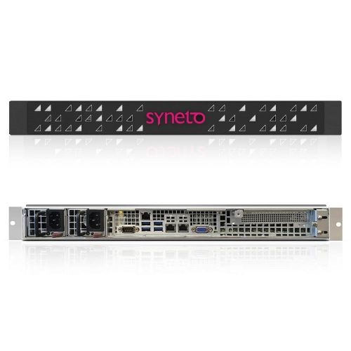 SERVER RACK 1U SYNETO AMD Epyc Milan 7303P 16core 4Bays 96GB+32GB RAM 2x1GBe RJ45 2x3.84TB SSD 2x400W FT-COR-1112-01AF-G5 - Disponibile in 3-4 giorni lavorativi