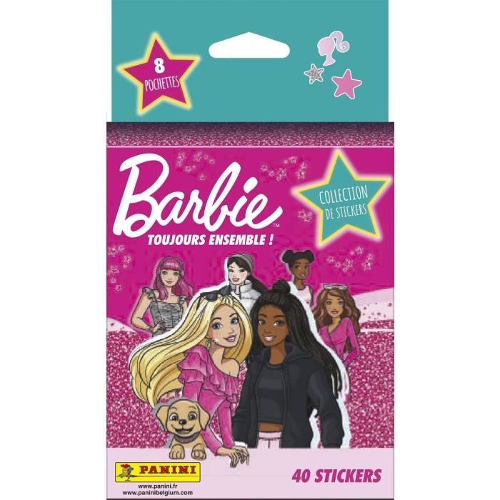 Blister da 8 buste PANINI - BARBIE CORE COLLECTION - Disponibile in 3-4 giorni lavorativi