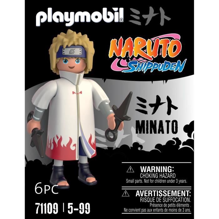 Playmobil 71109 Minato - Naruto Shippuden - Hero di Manga Ninja - Disponibile in 3-4 giorni lavorativi