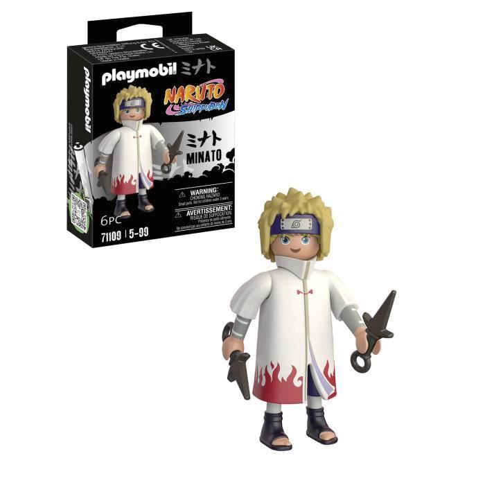 Playmobil 71109 Minato - Naruto Shippuden - Hero di Manga Ninja - Disponibile in 3-4 giorni lavorativi