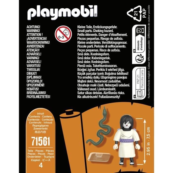 PLAYMOBIL - 71561 - Orochimaru - Disponibile in 3-4 giorni lavorativi