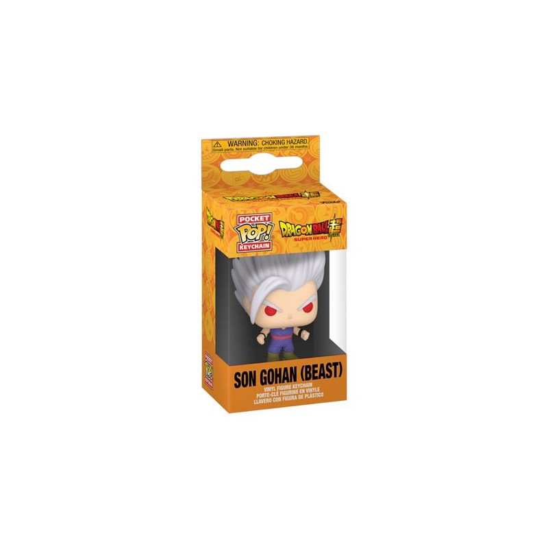 Funko Pop! Dragon Ball Z - Pocket Pop Dragon Ball Super Hero Son Gohan Beast - Disponibilità immediata