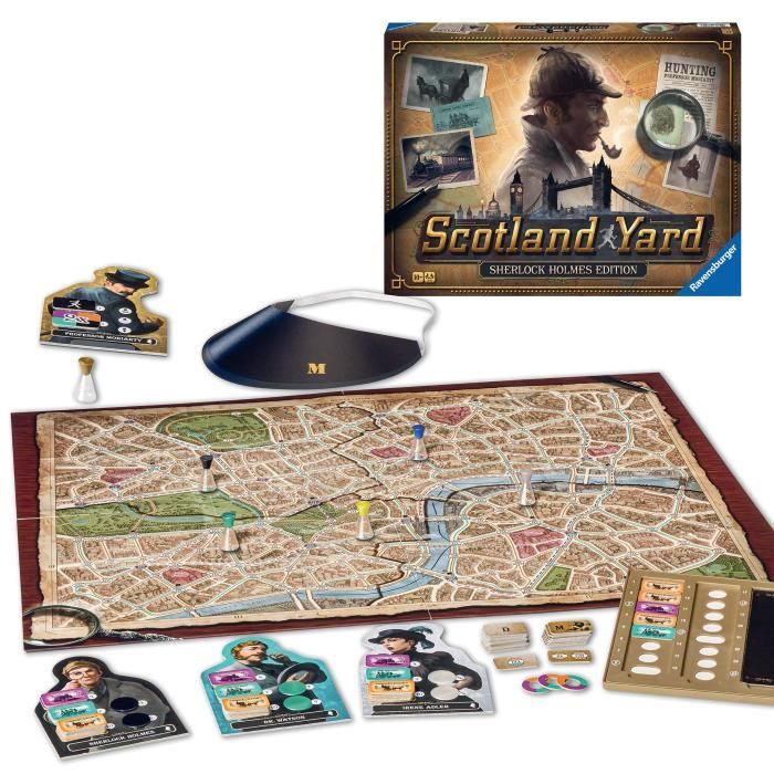 Gioco di strategia Sherlock Holmes di Scotland Yard - Disponibile in 3-4 giorni lavorativi