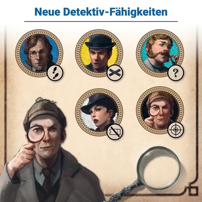 Gioco di strategia Sherlock Holmes di Scotland Yard - Disponibile in 3-4 giorni lavorativi