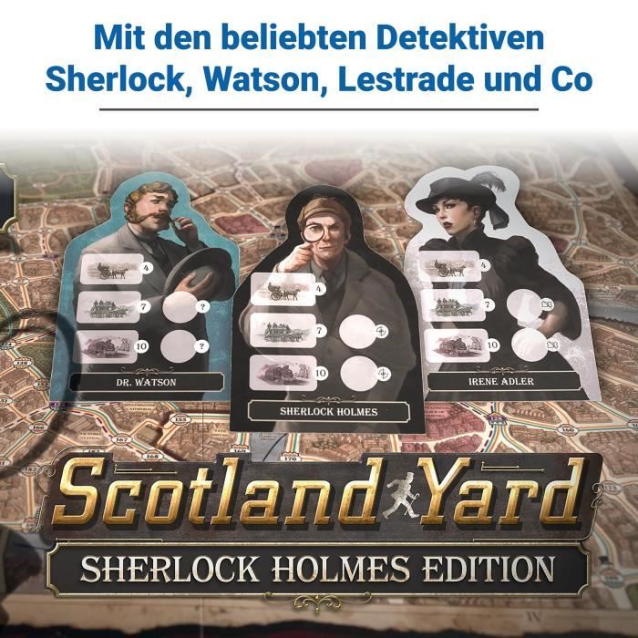 Gioco di strategia Sherlock Holmes di Scotland Yard - Disponibile in 3-4 giorni lavorativi